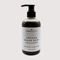 AFRICAN BLACK SOAP 100% Natural Nurtrient-Based Facial Cleanser